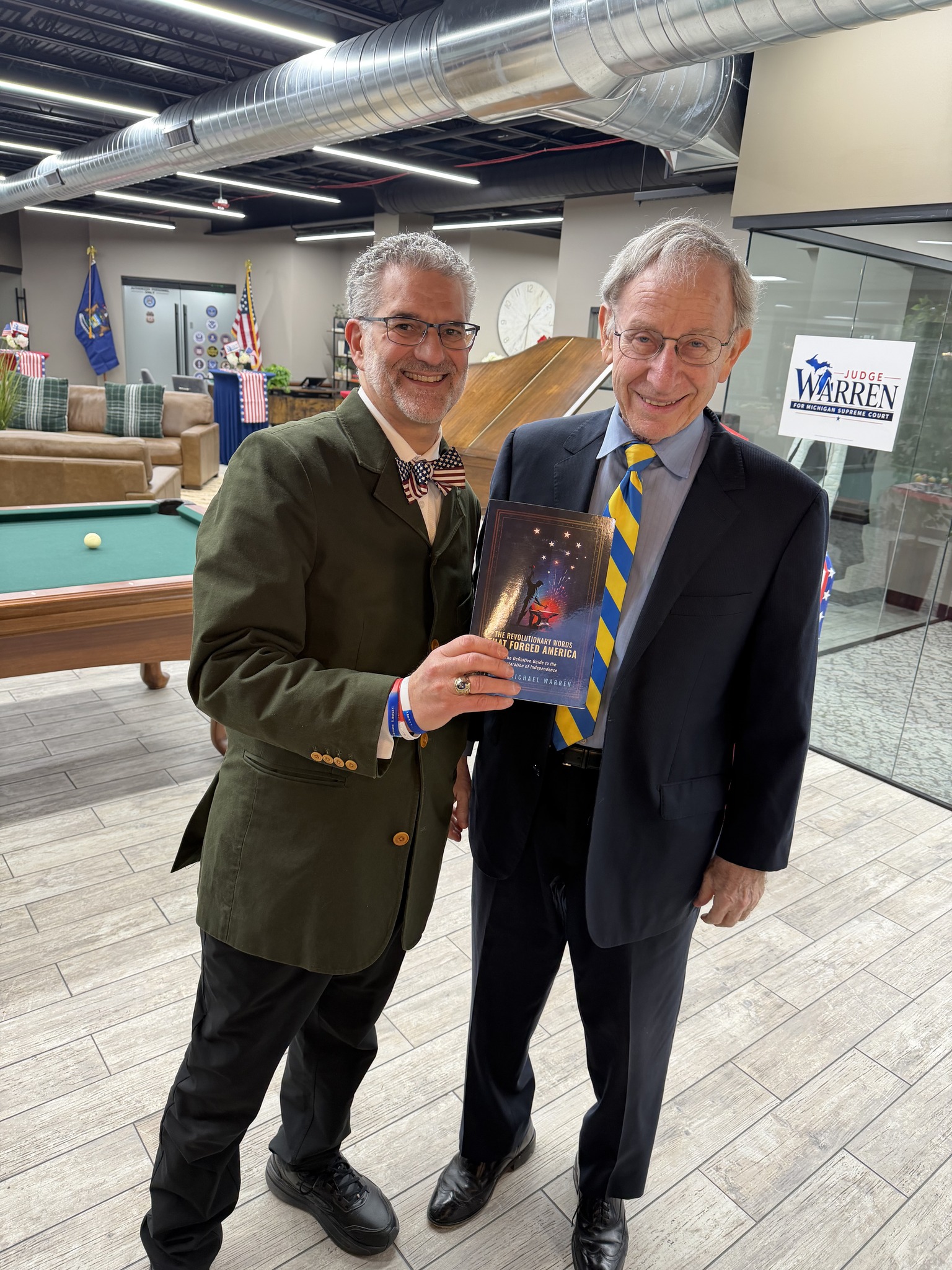 Judge Warren at event